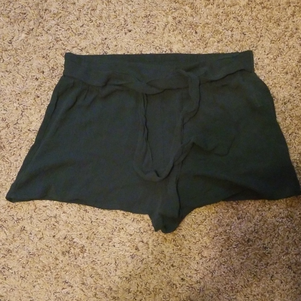 Hunter green shorts